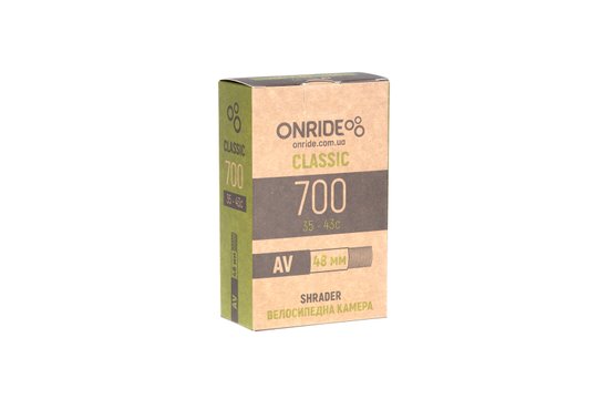 Купити Камера ONRIDE Classic 700x35-43c AV 48 з доставкою по Україні