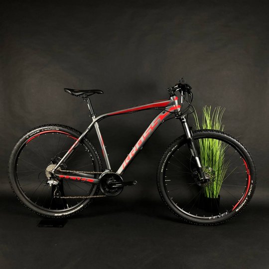 Купити Велосипед вживаний 29" Kross XL, сіро-червоний з доставкою по Україні