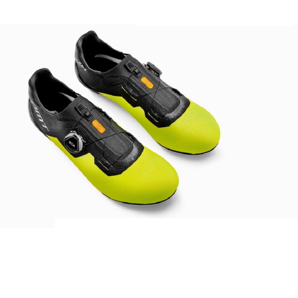 Купить Велотуфли DMT KR4 Road Black/Yellow Fluo Размер обуви 44 с доставкой по Украине