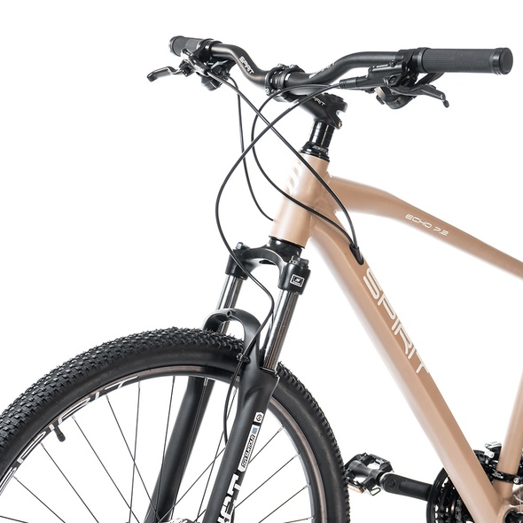 Купити Велосипед Spirit Echo 7.2 27,5", рама L, латте, 2021 з доставкою по Україні