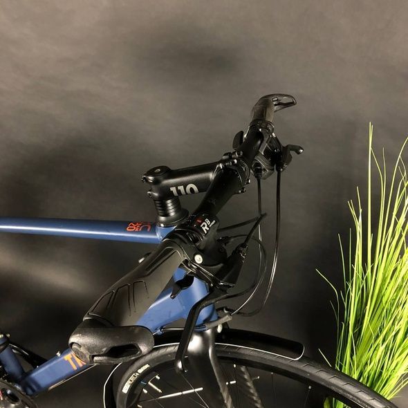 Купити Велосипед 28" Triban RC120 Flat Bar синій з помаранчевим з доставкою по Україні