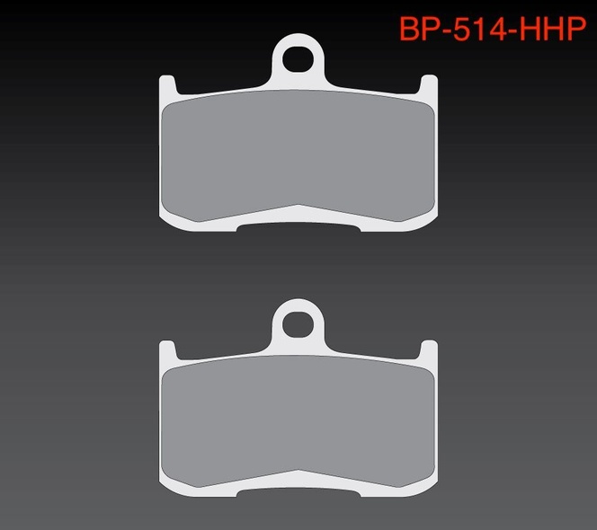 Колодки гальмівні Renthal RC-1 Sport Brake Pads/ HHP, Sintered (BP-507-HHP)