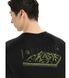 Термофутболка з довгим рукавом ICEBREAKER 200 Oasis LS Crewe Alps 3D MEN BLACK S