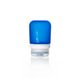 Силиконовая бутылочка Humangear GoToob+ Small dark blue (синій)