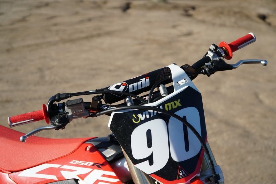 Мото руль ODI MX Handlebars, "CFT" Podium, CR High-930 Black