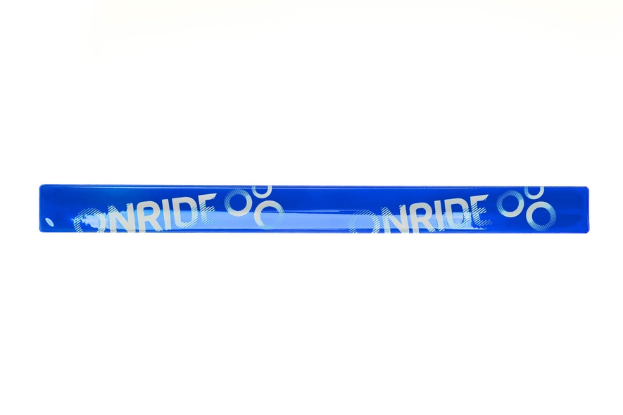 Светоотражающая полоска ONRIDE Классик 3х34см синяя