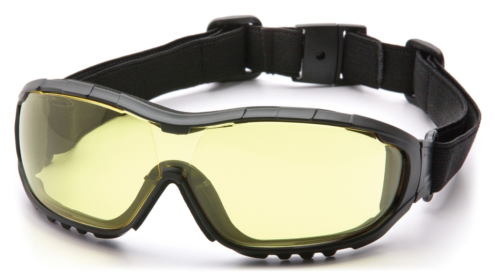 Защитные очки Pyramex V3G (amber) Anti-Fog, желтые