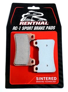 Колодки гальмівні Renthal RC-1 Sport Brake Pads/ HHP, Sintered (BP-516-HHP)