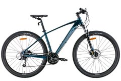 Купити Велосипед 29" Leon TN-80 AM Hydraulic lock out HDD 2022 (синий с черным) з доставкою по Україні