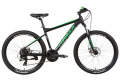 Купити Велосипед 26" Formula F-1 DD 2021 (черно-зеленый (м)) з доставкою по Україні