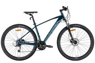 Купити Велосипед 29" Leon TN-80 AM Hydraulic lock out HDD 2022 синій із чорним M (160-175 см) з доставкою по Україні