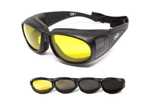 Окуляри Global Vision Outfitter Photochromic (yellow) Anti-Fog, жовті фотохромні