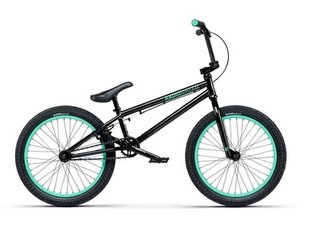 Купити Велосипед BMX 20" Radio Saiko 19.25", чорний з бірюзовим 2021 з доставкою по Україні