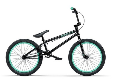 Купить Велосипед BMX 20" Radio Saiko 19.25", черный с бирюзовым 2021 с доставкой по Украине
