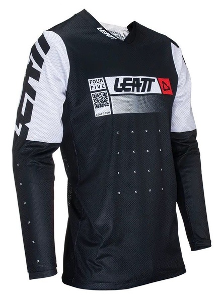 Джерсі LEATT Jersey Moto 4.5 Lite (Black), XXL (5024080434), XXL