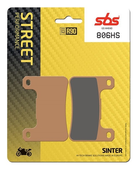 Гальмівні колодки SBS Performance Brake Pads, Sinter (706HS)