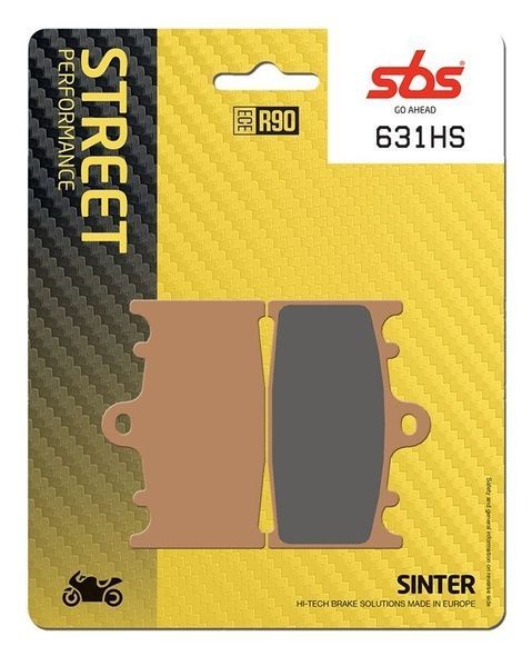 Тормозные колодки SBS Performance Front Brake Pads, Sinter (706HS)