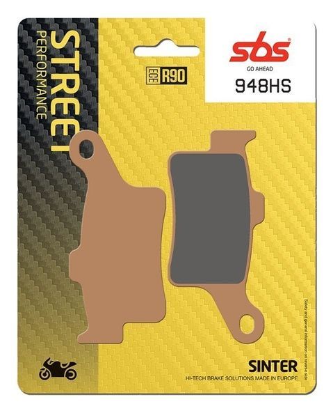 Тормозные колодки SBS Performance Front Brake Pads, Sinter (706HS)