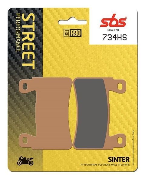 Тормозные колодки SBS Performance Front Brake Pads, Sinter (706HS)