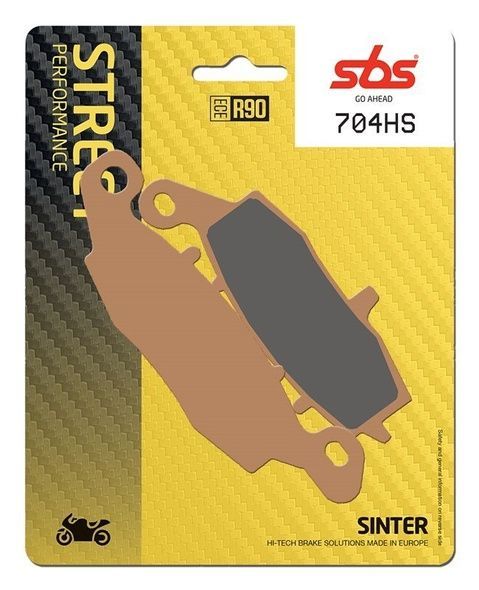 Тормозные колодки SBS Performance Front Brake Pads, Sinter (706HS)
