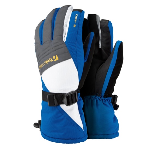 Перчатки Trekmates Mogul Dry Glove Mns skydiver/slate 01303 - S - синій білий чорний