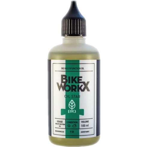 Купить Универсальное масло BikeWorkX Oil Star BIO 100 мл с доставкой по Украине