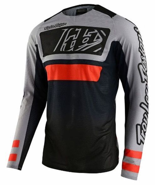 Купить Джерси TLD SE PRO AIR JERSEY [LANES BLACK/ORANGE] M с доставкой по Украине