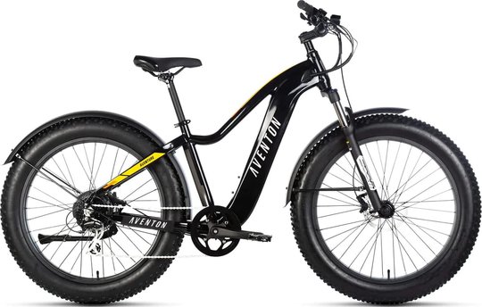 Купити Електровелосипед 26" Aventon Aventure 750 рама - M 2023 Fire Black з доставкою по Україні