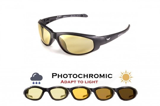 Окуляри фотохромні (захисні) Global Vision Hercules-2 Plus Photochromic (yellow) фотохромні жовті