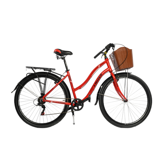 Купити Велосипед Cross Elegant 28" 18" Червоний з доставкою по Україні