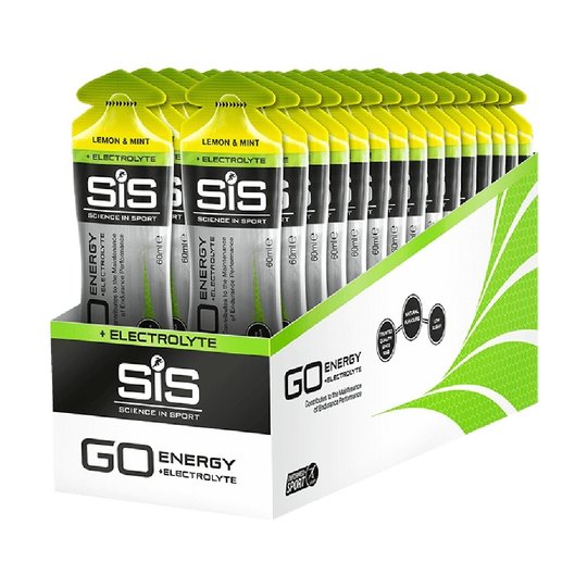 Гель SiS GO + Electrolyte Gel 30x60ml Lemon Mint