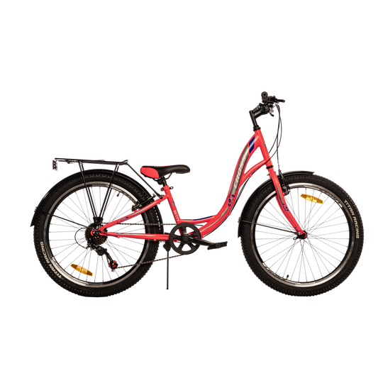 Купить Велосипед Cross Betty 24 " 11" Рожевий-Сірий с доставкой по Украине