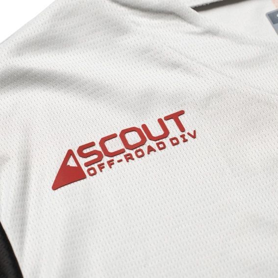 Мото джерсі TLD Scout GP Jersey RIDE ON [CHARCOAL/VINTAGE WHITE] LG