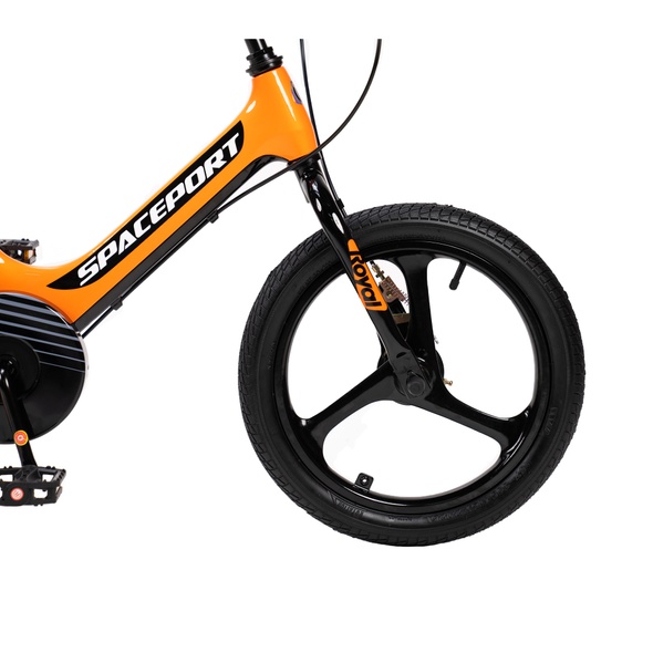 Купить Велосипед RoyalBaby SPACE PORT 18", OFFICIAL UA, оранжевый с доставкой по Украине