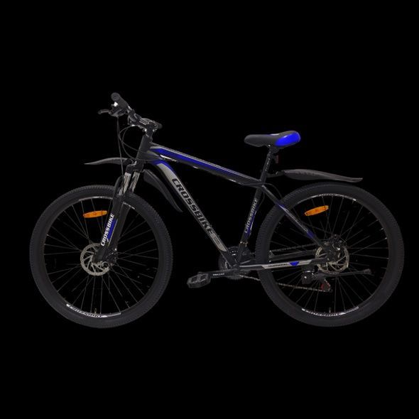 Купити Велосипед CrossBike Storm 29" 19.5" Чорний-Синій з доставкою по Україні