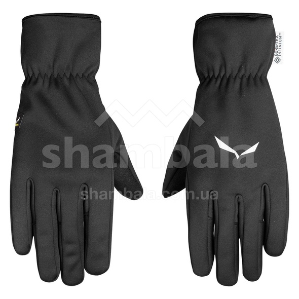Перчатки Salewa Windstopper Finger Gloves 0910 - XL - чорний