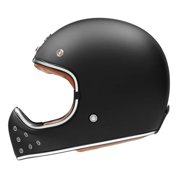 Мотошолом Exklusiv Blade матовий чорний, XL