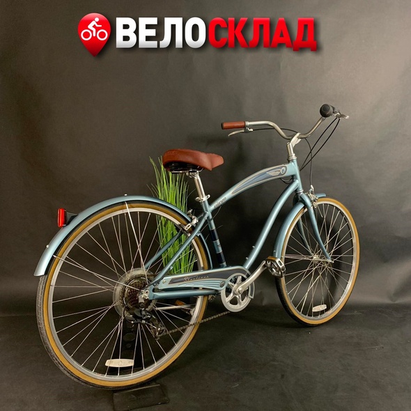 Купити Велосипед крузер 28" Nirve Starliner 7 швидкостей сірий з доставкою по Україні