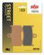 Тормозные колодки SBS Performance Front Brake Pads, Sinter (706HS)