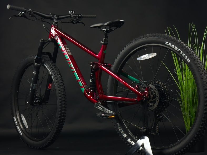 Купить Велосипед Norco Fluid FS 3 двухподвесной 29", рама XL, 2021, бордовый с зеленым с доставкой по Украине