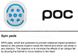 Сменная подкладка для шлема POC Axion SPIN pad kit SPIN, Blue, M/L (PC 703451567MLG1)