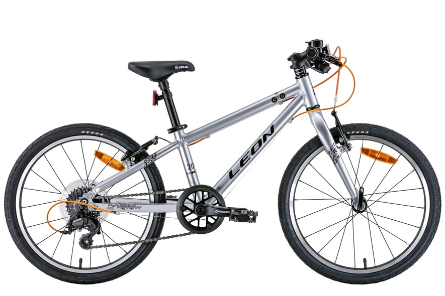 Купить Велосипед 20" Leon GO 7 speed Vbr 2022 серый с черным с доставкой по Украине