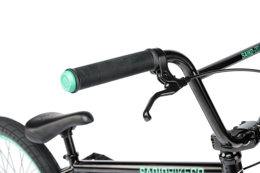 Купити Велосипед BMX 20" Radio Saiko 19.25", чорний з бірюзовим 2021 з доставкою по Україні