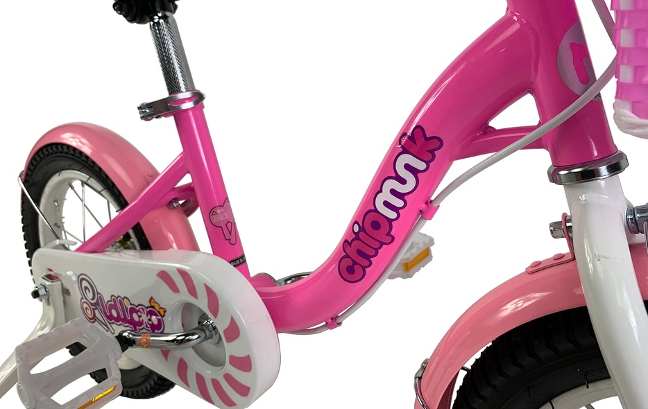 Купити Велосипед дитячий RoyalBaby Chipmunk MM Girls 16", OFFICIAL UA, рожевий з доставкою по Україні