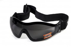 Очки защитные с уплотнителем Global Vision Z-33 (gray) Anti-Fog, серые