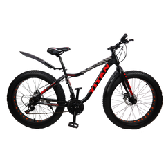 Купити Велосипед Titan Crossover 26" 17" Черный-Красный з доставкою по Україні