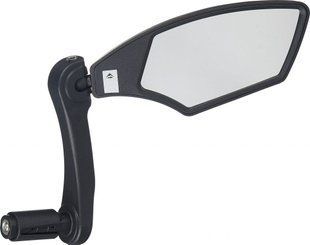 Дзеркало MERIDA BLACK/GREY праве хомут на руль 21-26мм