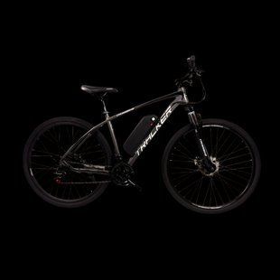 Купити Велосипед CrossBike Tracker 29" 18" Чорний-Сірий задній 500W 48V10Ah з доставкою по Україні