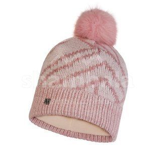 KNITTED & POLAR HAT ARKASHA light pink