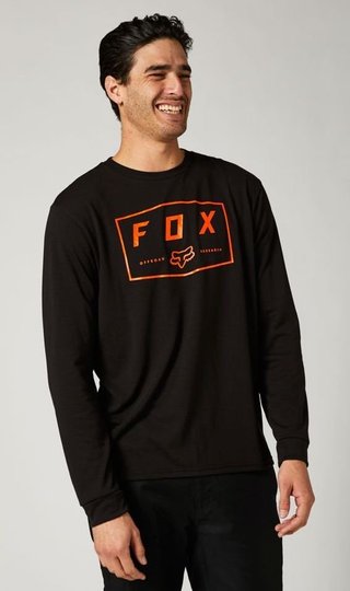 Футболка FOX BADGER TECH TEE (Black), XL